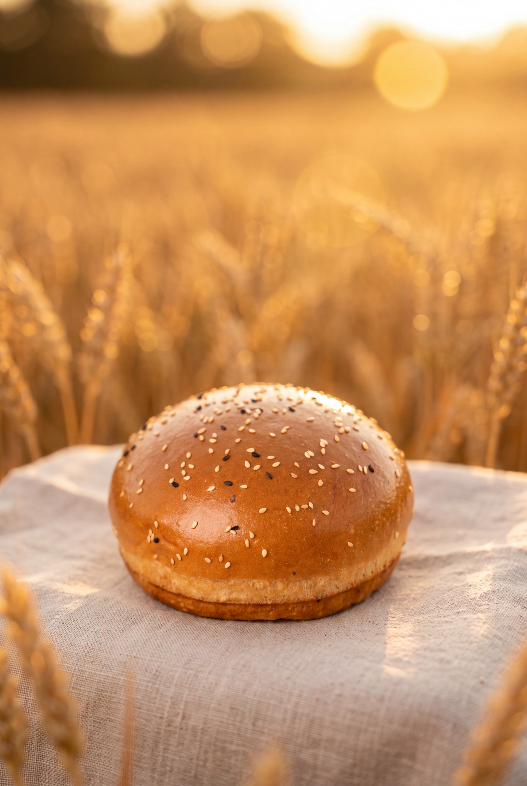 premium burger pecivo